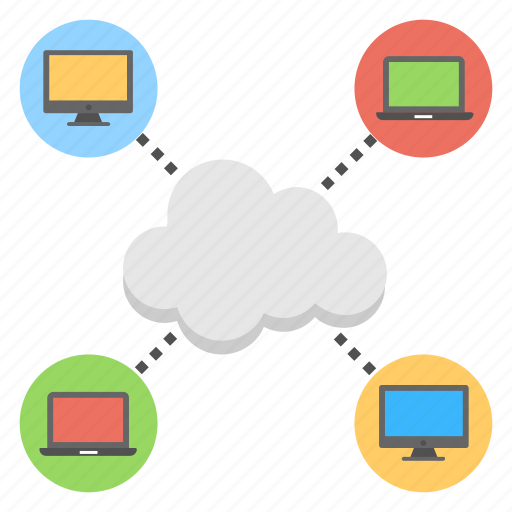 Cloud computing, data storage, digital communication, internet hosting, web hosting icon - Download on Iconfinder