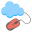 cloud computing concept, cloud management, cloud network, cloud storage access, cloud with mouse 