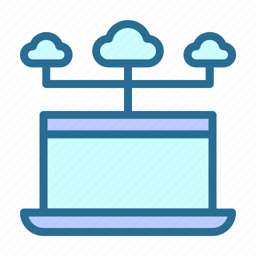 Cloud, computing, data center, internet connection icon - Download on Iconfinder