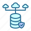 cloud, database, database network, security, server hosting 
