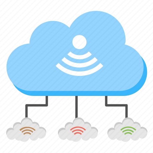 Cloud circuit, cloud computing, cloud networking, cloud technology, internet connection icon - Download on Iconfinder