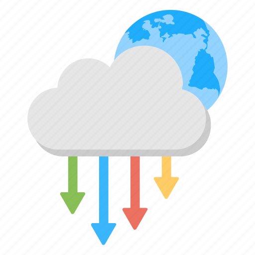 Cloud circuit, cloud computing, cloud technology, global internet connection, web cloud networking icon - Download on Iconfinder