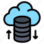 cloud, hosting, network 