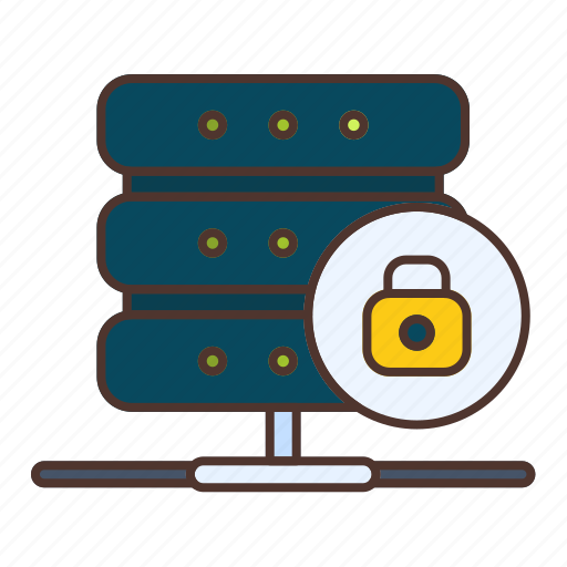 Protection, server, cloud, secure, safety, database, security icon - Download on Iconfinder