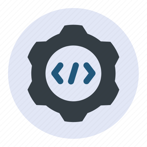 Cogwheel, setting, html, programming, language icon - Download on Iconfinder