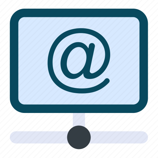 Communication, at, electronic, email, mail, server icon - Download on Iconfinder