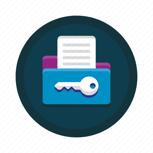 Access, file, data, document, encrypted, key, security icon - Download on Iconfinder