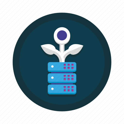 Data, growing, computing, database, growth, server, storage icon - Download on Iconfinder