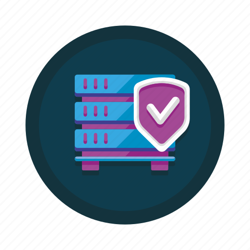 Protection, server, database, safety, secure, security, shield icon - Download on Iconfinder