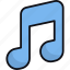 music, song, quaver, musical note, audio, entertainment 