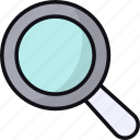 search, magnifying glass, loupe, find, explore, examine