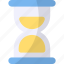 hourglass, duration, time, sand clock, sandglass, loading 