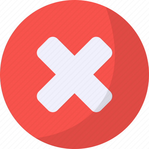 No, cancel, wrong, false, incorrect, cross mark icon - Download on Iconfinder