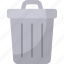 recycle bin, garbage can, remove, delete, discard, trash can 