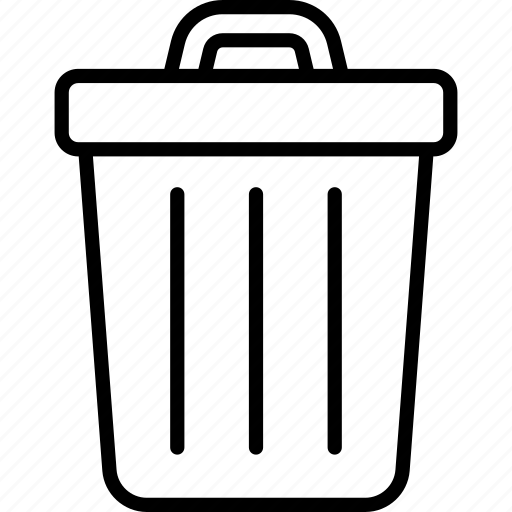 Recycle bin, garbage can, remove, delete, discard, trash can icon - Download on Iconfinder