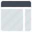 grid, sidebar, layout, interface, right sidebar, web grid, web layout 