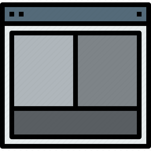 Browser, internet, layout, web icon - Download on Iconfinder