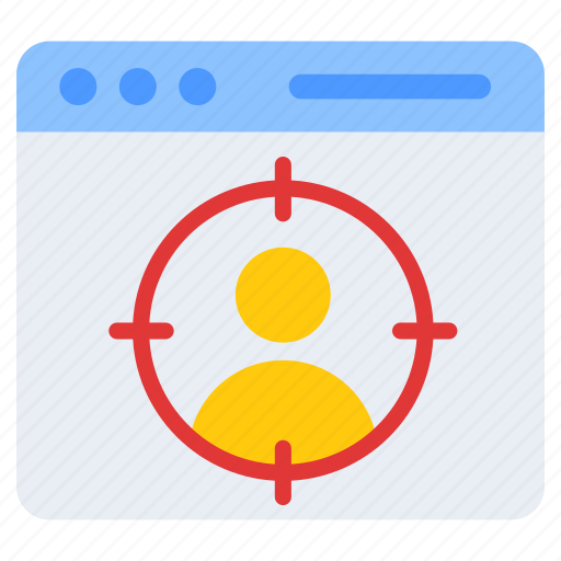 User target, user goal, user focus, user aim, website target icon - Download on Iconfinder