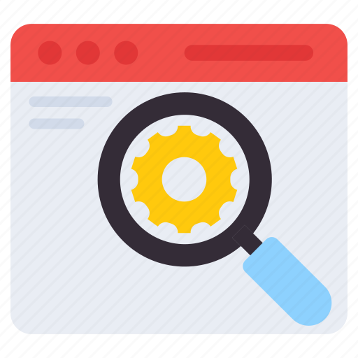 Search setting, search magnifier, preference, configuration, web setting icon - Download on Iconfinder