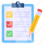 checklist, list, todo list, agenda list, worksheet 