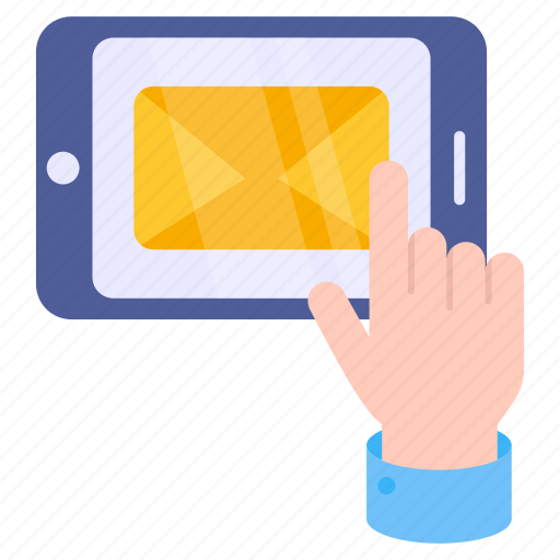 Mobile mail, email, correspondence, letter, communication icon - Download on Iconfinder