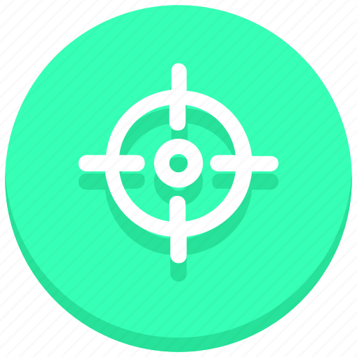 Aim, bullseye, focus, goal, gun, objective, target icon - Download on Iconfinder