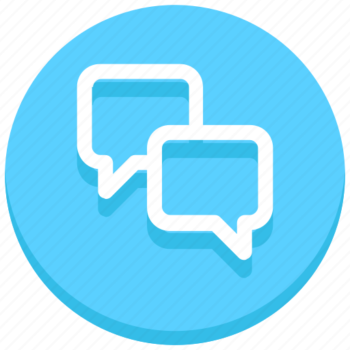 Bubble, chat, chatting, communication, message, sms, talk icon - Download on Iconfinder