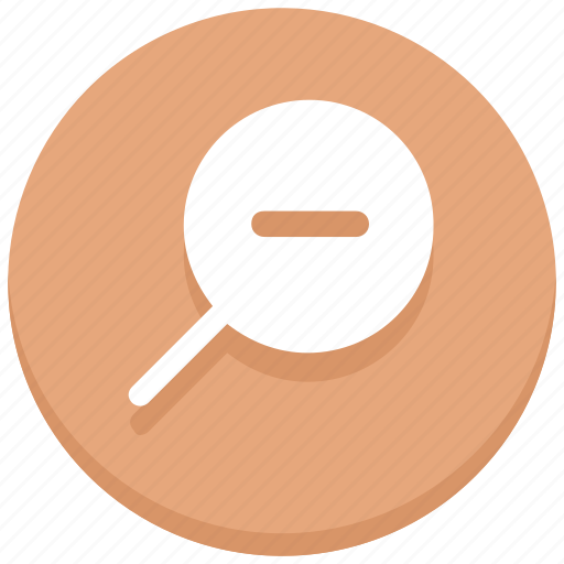 Find, magnifier, magnify glass, minus, out, search, zoom icon - Download on Iconfinder