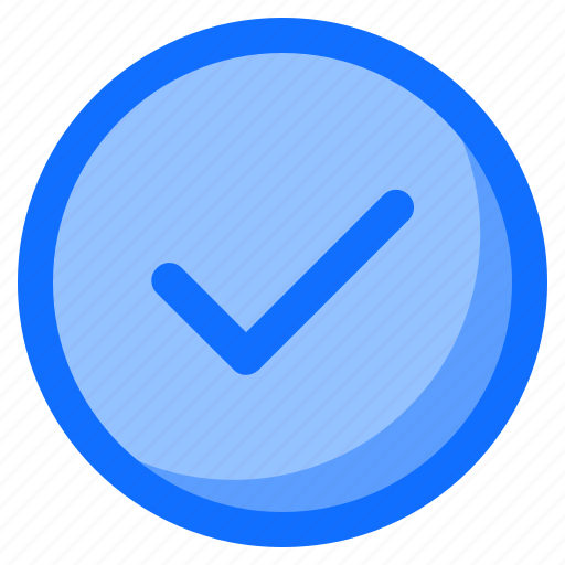 Accept, check, tick, circle, mobile, web, approved icon - Download on Iconfinder