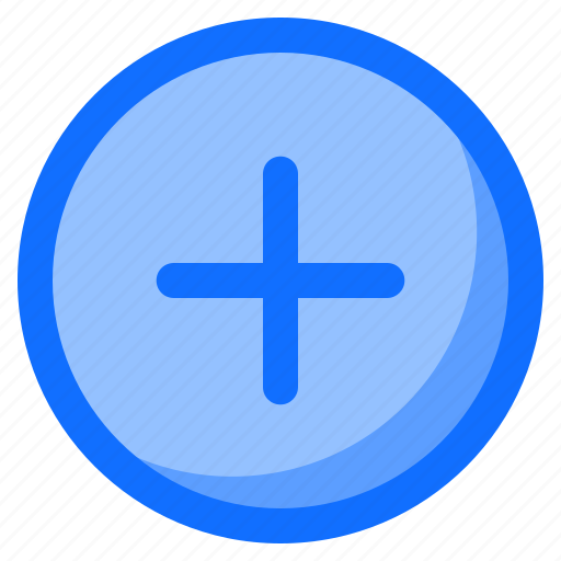 New, circle, mobile, web, add, more, plus icon - Download on Iconfinder