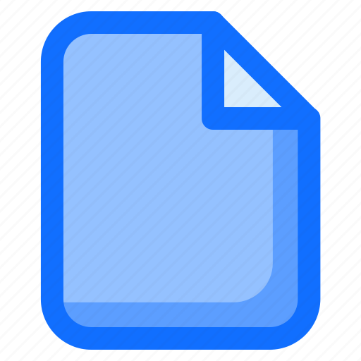 Document, blank, file, paper, mobile, web icon - Download on Iconfinder