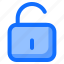 access, unlock, padlock, mobile, web 