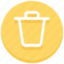 bin, delete, dustbin, garbage, mobile, trash, web 