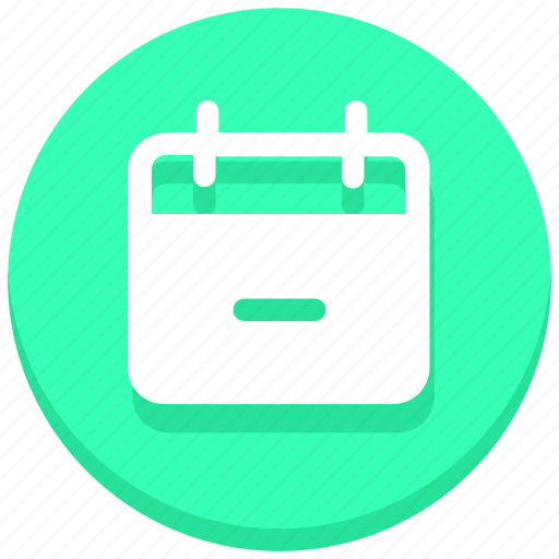 Appointment, calendar, date, day, event, minus, schedule icon - Download on Iconfinder
