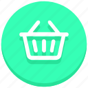 bucket, cart, online, shopping, web