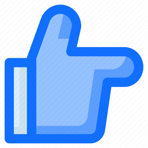 Right, mobile, finger, web, hand, up icon - Download on Iconfinder