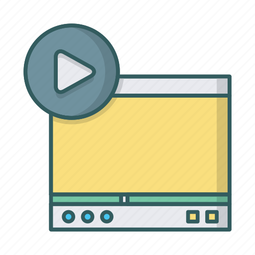 Media, play, player, videoplayer, vimeo, youtube icon - Download on Iconfinder