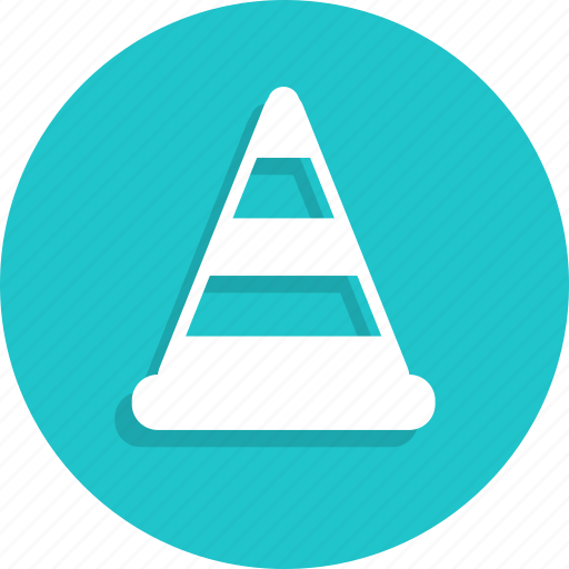 Caution, cone, road, sign, traffic, warning icon - Download on Iconfinder