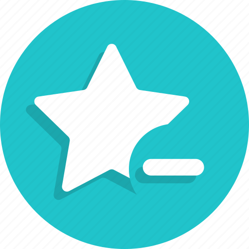 Award, dislike, favorite, minus, remove, star icon - Download on Iconfinder