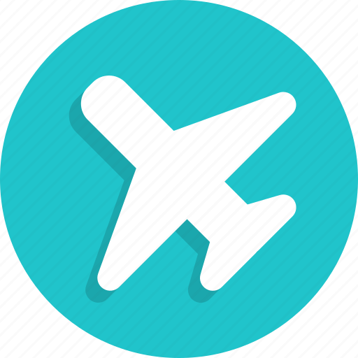 Airplane, flight, holiday, plane, transport, travel icon - Download on Iconfinder