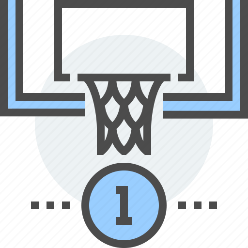 Basketball, coin, finished, hoop, payment, processed, received icon - Download on Iconfinder