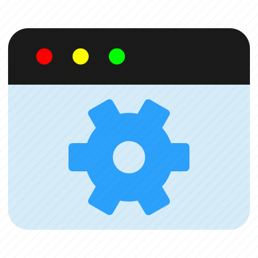 Configuration, gear, page, setting, website icon - Download on Iconfinder