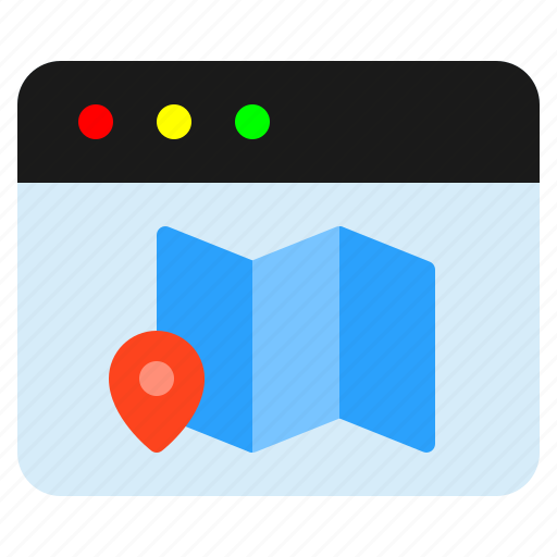 Location, map, page, pin, website icon - Download on Iconfinder