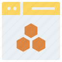 bees, browser, honeycomb, page, web, webpage, website