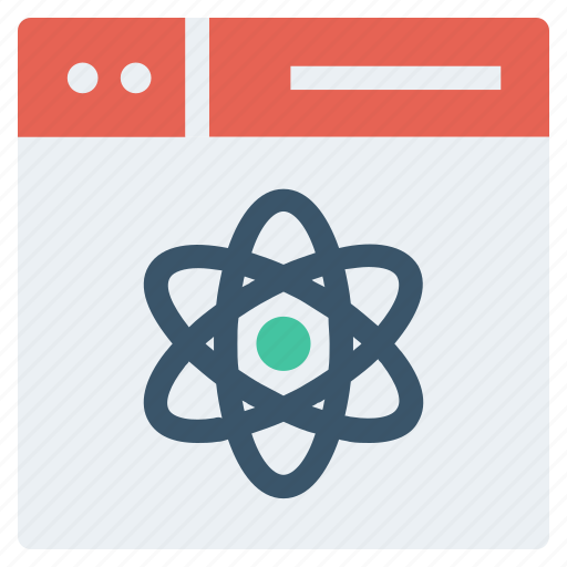 Atom, browser, energy, page, web, webpage, website icon - Download on Iconfinder