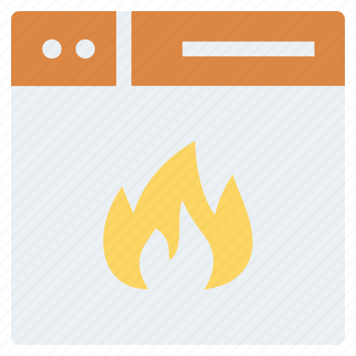 Browser, fire, flame, page, web, webpage, website icon - Download on Iconfinder