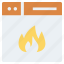 browser, fire, flame, page, web, webpage, website 