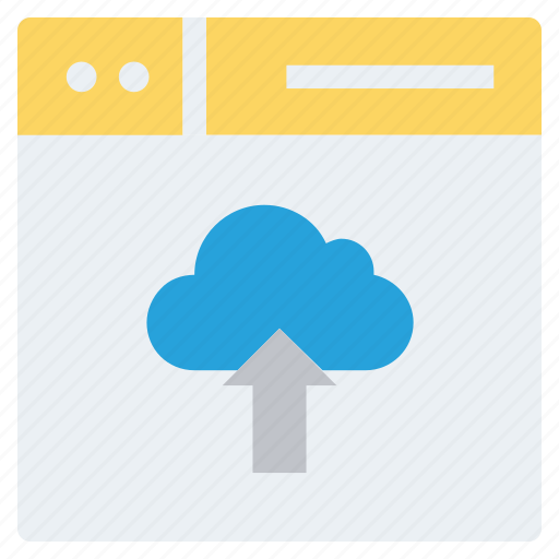 Browser, cloud, page, uploading, web, webpage, website icon - Download on Iconfinder