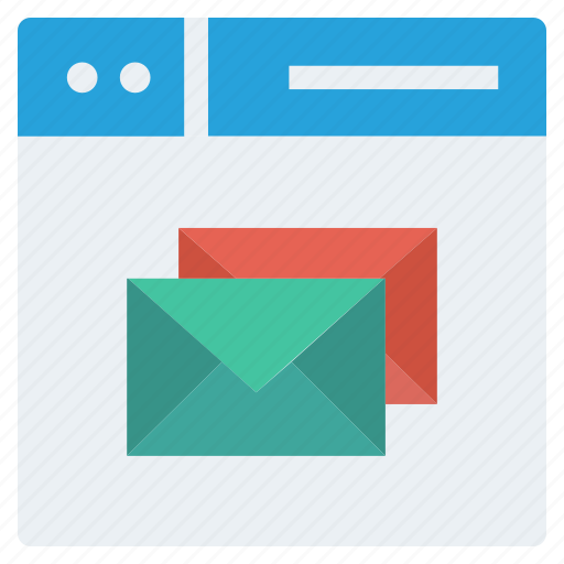 Browser, envelopes, letters, page, web, webpage, website icon - Download on Iconfinder