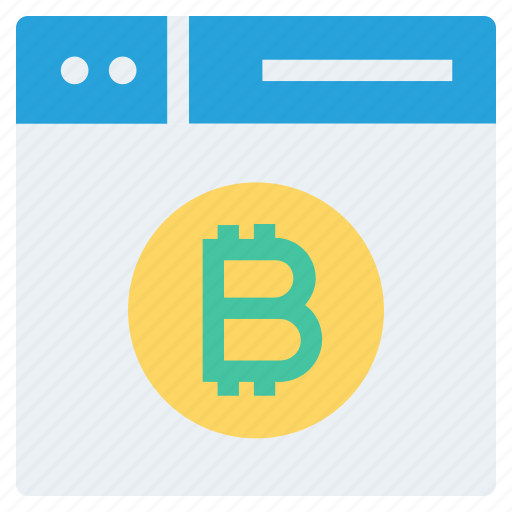 Bitcoin, browser, money, page, web, webpage, website icon - Download on Iconfinder